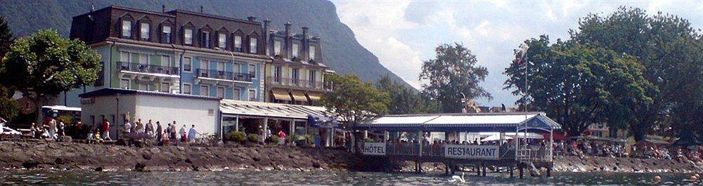 Hotel Du Port Вильнёв Экстерьер фото